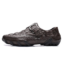Lade das Bild in den Galerie-Viewer, draussenfeet handgefertigte lederschuhe 31283 braun
