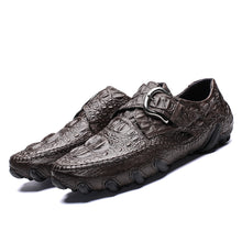 Lade das Bild in den Galerie-Viewer, draussenfeet handgefertigte lederschuhe 31283 braun
