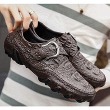 Lade das Bild in den Galerie-Viewer, draussenfeet handgefertigte lederschuhe 31283 braun
