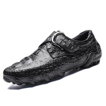 Lade das Bild in den Galerie-Viewer, draussenfeet handgefertigte lederschuhe 31283 schwarz
