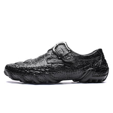 Lade das Bild in den Galerie-Viewer, draussenfeet handgefertigte lederschuhe 31283 schwarz
