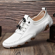 Lade das Bild in den Galerie-Viewer, draussenfeet handgefertigte lederschuhe 31296 weiss
