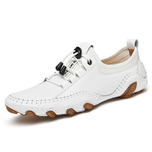 Lade das Bild in den Galerie-Viewer, draussenfeet handgefertigte lederschuhe 31296 weiss
