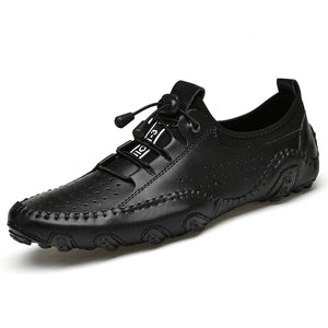 draussenfeet handgefertigte lederschuhe 31297 schwarz