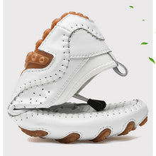 Lade das Bild in den Galerie-Viewer, draussenfeet handgefertigte lederschuhe 31297 weiss
