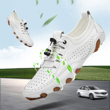 Lade das Bild in den Galerie-Viewer, draussenfeet handgefertigte lederschuhe 31297 weiss
