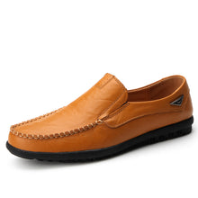 Lade das Bild in den Galerie-Viewer, draussenfeet handgefertigte lederschuhe 31301 gelb
