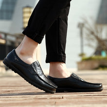 Lade das Bild in den Galerie-Viewer, draussenfeet handgefertigte lederschuhe 31301 schwarz
