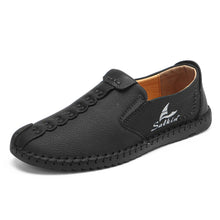 Lade das Bild in den Galerie-Viewer, draussenfeet handgefertigte lederschuhe 31320 schwarz
