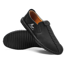 Lade das Bild in den Galerie-Viewer, draussenfeet handgefertigte lederschuhe 31320 schwarz
