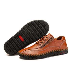 draussenfeet handgefertigte lederschuhe 31321 gelbbraun