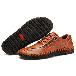 draussenfeet handgefertigte lederschuhe 31321 rotbraun