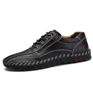 draussenfeet handgefertigte lederschuhe 31321 schwarz