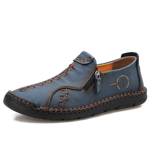 draussenfeet handgefertigte lederschuhe 31338 blau