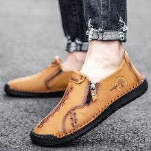 Lade das Bild in den Galerie-Viewer, draussenfeet handgefertigte lederschuhe 31338 gold
