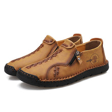 Lade das Bild in den Galerie-Viewer, draussenfeet handgefertigte lederschuhe 31338 gold
