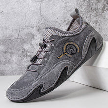 Lade das Bild in den Galerie-Viewer, draussenfeet handgefertigte lederschuhe 31367 grau
