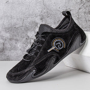 draussenfeet handgefertigte lederschuhe 31367 schwarz