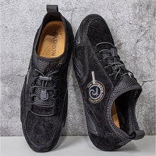 Lade das Bild in den Galerie-Viewer, draussenfeet handgefertigte lederschuhe 31367 schwarz
