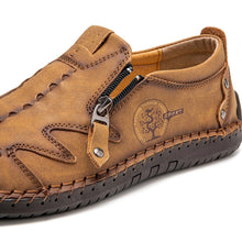 Lade das Bild in den Galerie-Viewer, draussenfeet handgefertigte lederschuhe 31402 braun
