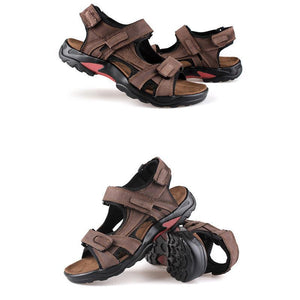 draussenfeet handgefertigte lederschuhe sandalen hausschuhe 133968 dunkelbraun