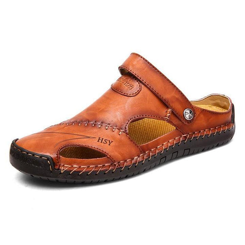 draussenfeet handgefertigte lederschuhe sandalen hausschuhe 31140 rotbraun