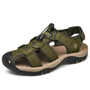 draussenfeet handgefertigte lederschuhe sandalen hausschuhe 31309 armeegrun