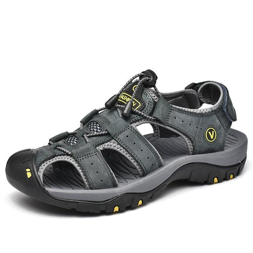 draussenfeet handgefertigte lederschuhe sandalen hausschuhe 31309 grau