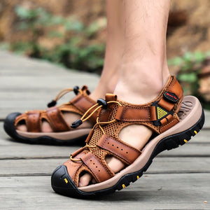 draussenfeet handgefertigte lederschuhe sandalen hausschuhe 31362 hellbraun
