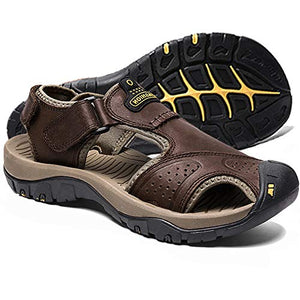 draussenfeet handgefertigte lederschuhe sandalen hausschuhe 31406 dunkelbraun