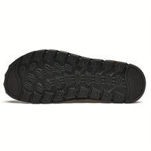 Lade das Bild in den Galerie-Viewer, draussenfeet handgefertigte lederschuhe sandalen hausschuhe 31438 braun
