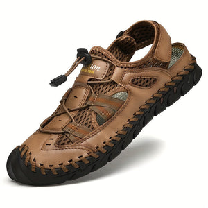 draussenfeet handgefertigte lederschuhe sandalen hausschuhe 31438 khaki
