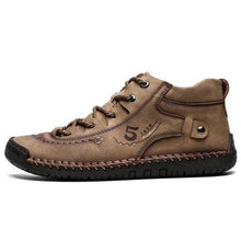 Lade das Bild in den Galerie-Viewer, draussenfeet handgemachte lederschuhe stiefel 137500 dunkels khaki
