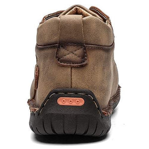 draussenfeet handgemachte lederschuhe stiefel 137500 dunkels khaki