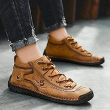 Lade das Bild in den Galerie-Viewer, draussenfeet handgemachte lederschuhe stiefel 137500 goldbraun
