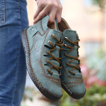 Lade das Bild in den Galerie-Viewer, draussenfeet handgemachte lederschuhe stiefel 137500 grun
