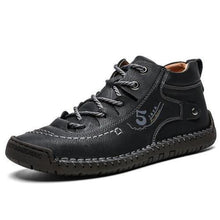 Lade das Bild in den Galerie-Viewer, draussenfeet handgemachte lederschuhe stiefel 137500 schwarz
