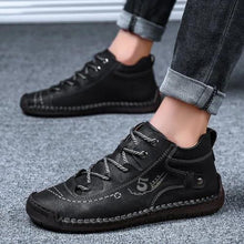 Lade das Bild in den Galerie-Viewer, draussenfeet handgemachte lederschuhe stiefel 137500 schwarz
