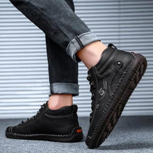 Lade das Bild in den Galerie-Viewer, draussenfeet handgemachte lederschuhe stiefel 137500 schwarz

