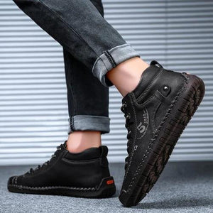 draussenfeet handgemachte lederschuhe stiefel 137500 schwarz