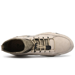 draussenfeet handgemachte lederschuhe stiefel 31156 beige
