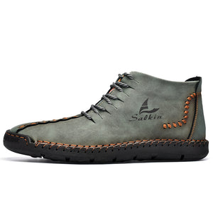 draussenfeet handgemachte lederschuhe stiefel 31171 grun