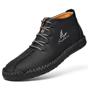 draussenfeet handgemachte lederschuhe stiefel 31171 schwarz
