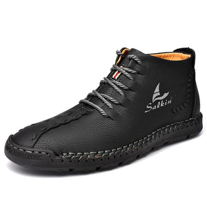 draussenfeet handgemachte lederschuhe stiefel 31171 schwarz