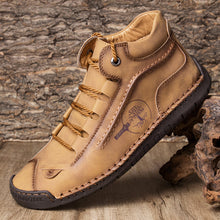 Lade das Bild in den Galerie-Viewer, draussenfeet handgemachte lederschuhe stiefel 31175 braun
