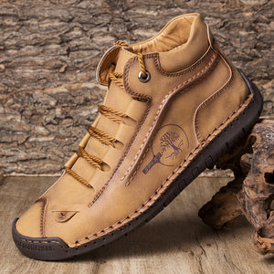 draussenfeet handgemachte lederschuhe stiefel 31175 braun
