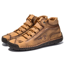 Lade das Bild in den Galerie-Viewer, draussenfeet handgemachte lederschuhe stiefel 31175 braun

