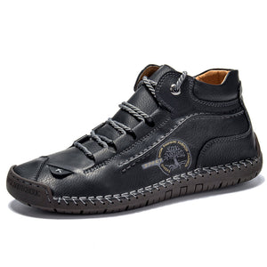 draussenfeet handgemachte lederschuhe stiefel 31175 schwarz