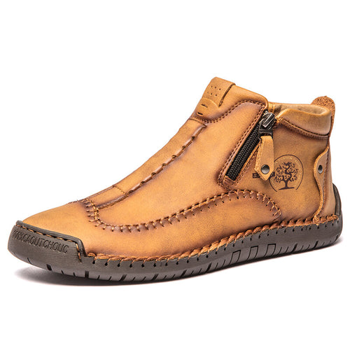 draussenfeet handgemachte lederschuhe stiefel 31185 braun