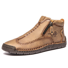 Lade das Bild in den Galerie-Viewer, draussenfeet handgemachte lederschuhe stiefel 31185 khaki
